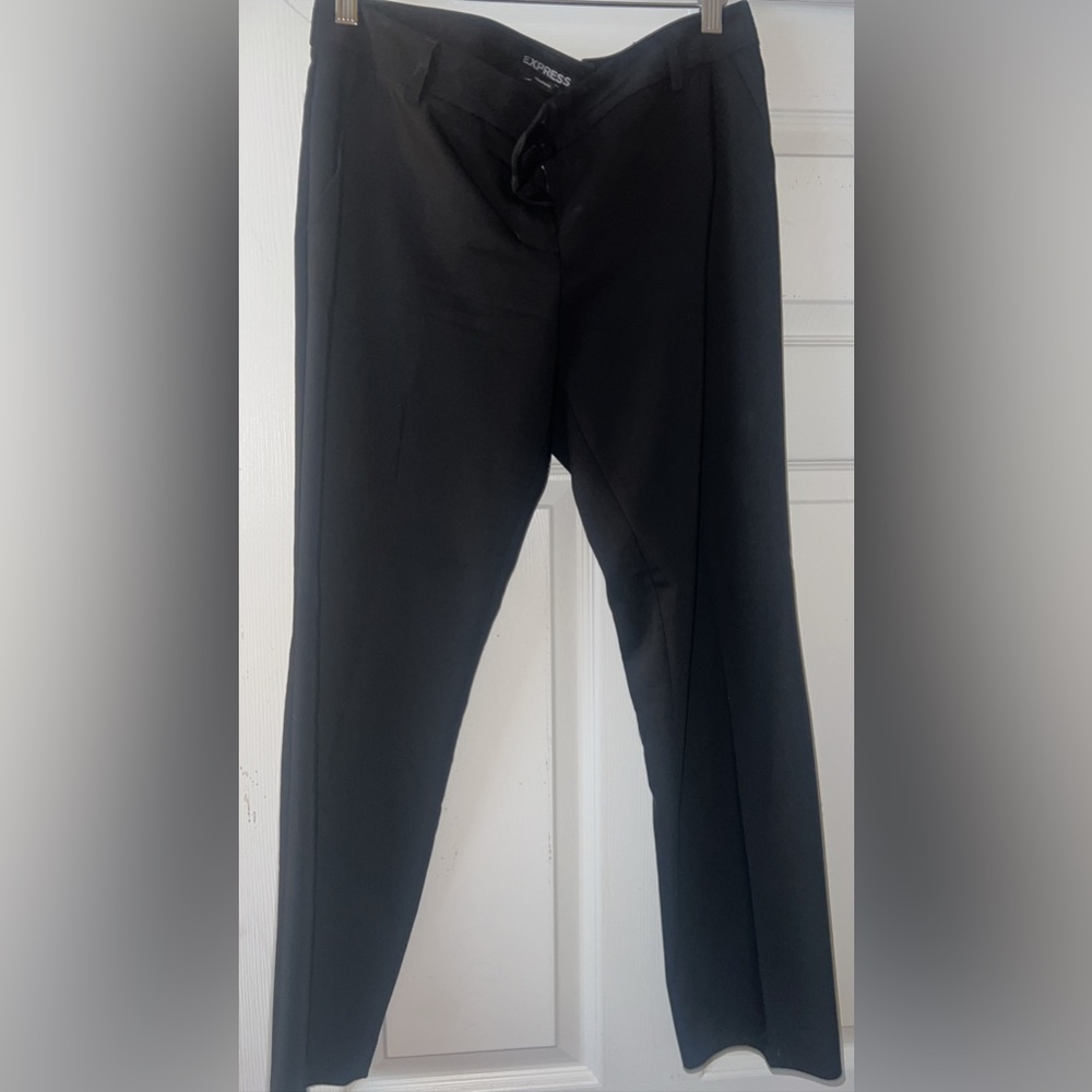 Express Columnist Pant Slack Black 10R